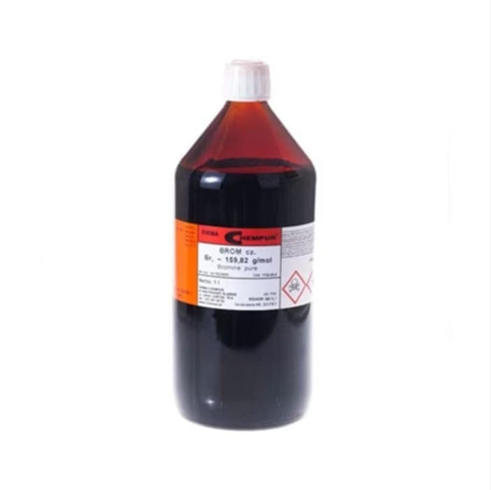 Liquid Bromine — 99.97% Purity — Bottle